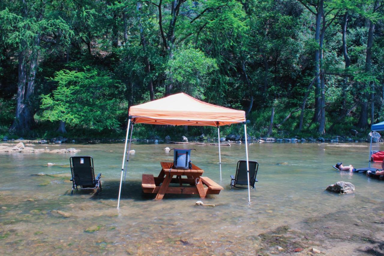 Son'S Guadalupe Glamping Tents - Adorable Riverside Glamping Tents Perfect A Family Getaway! New Braunfels Bagian luar foto