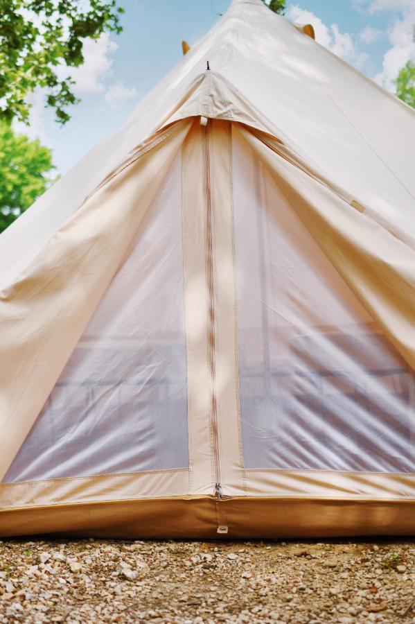 Son'S Guadalupe Glamping Tents - Adorable Riverside Glamping Tents Perfect A Family Getaway! New Braunfels Bagian luar foto