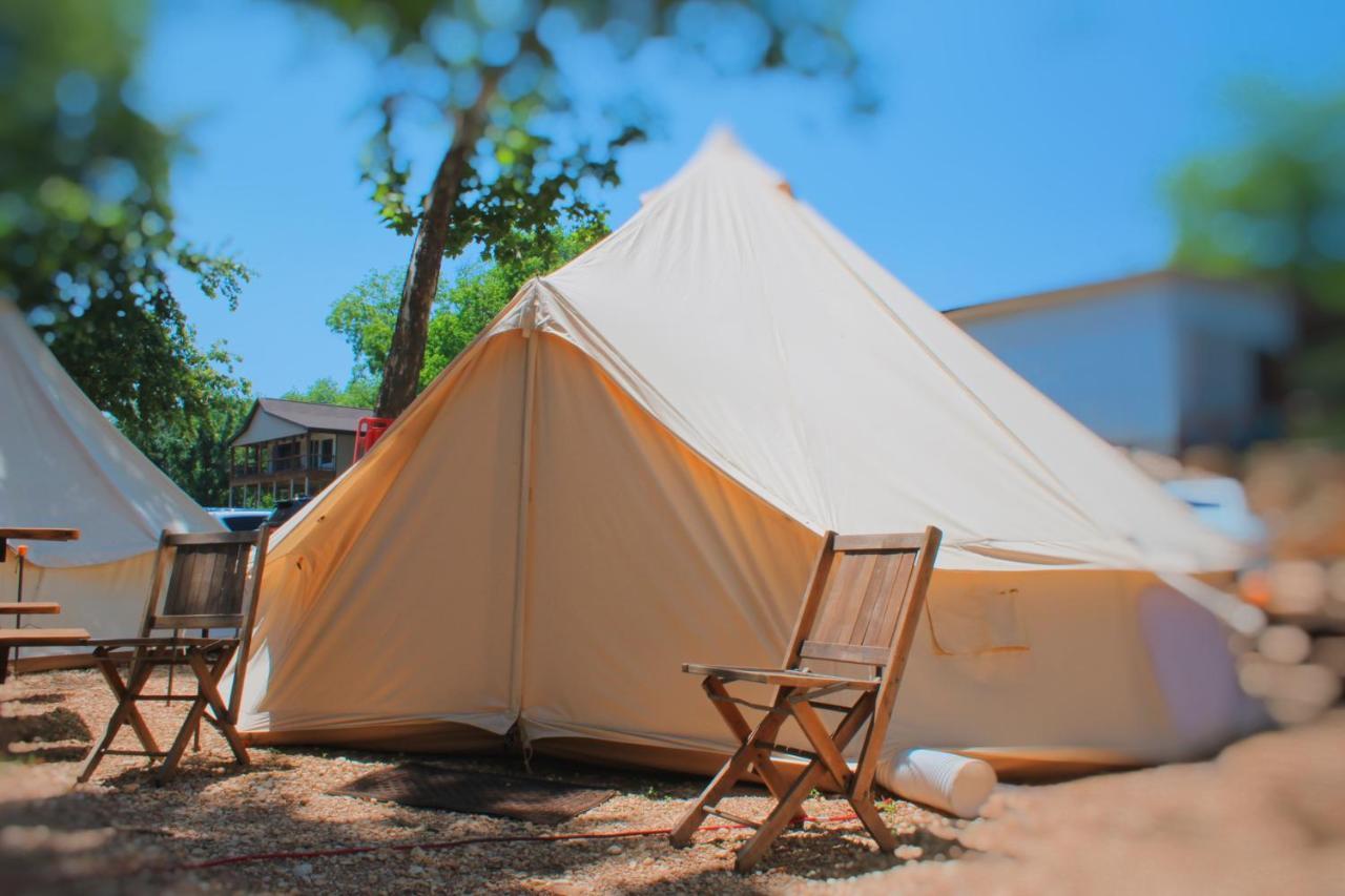 Son'S Guadalupe Glamping Tents - Adorable Riverside Glamping Tents Perfect A Family Getaway! New Braunfels Bagian luar foto